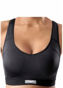 Venice Beach, Damen Sport-BH, Schwarz