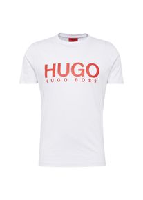 Hugo, Herren T-Shirt 'Dolive 10182493 01', Rot / Wei&szlig;