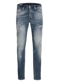 Jack & Jones JACK & JONES, Herren 'GLENN PAGE BL 795 INDIGO KNIT NOOS Slim Fit' Jeans, Blau
