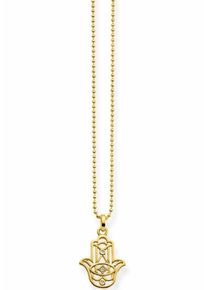 Thomas Sabo, Damen Kette mit Anhänger 'Fatima ́s Hand', Gold