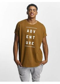 Just Rhyse, Herren T-Shirt 'Tenakee', Braun
