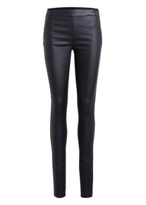Object, Damen Leggings 'OBJBELLE COATED', Schwarz