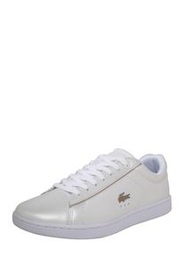 Lacoste, Damen Sneaker 'CARNABY EVO', Gold / Wei&szlig;