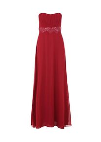 VM Vera Mont, Damen Langes Abendkleid, Dunkelrot