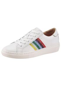 Skechers, Damen Sneaker 'Street Goldie-Rainbow Rockers', Wei&szlig;