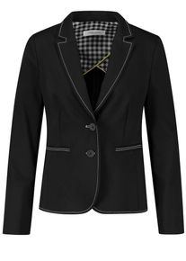 Gerry Weber, Damen Blazer, Schwarz / Weiß