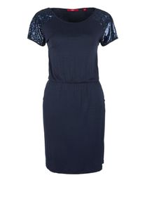 s.Oliver RED LABEL, Damen Jerseykleid, Nachtblau