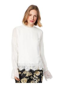 tigha, Damen Bluse 'Kimiko', Weiß