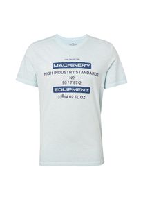 Tom Tailor, Herren T-Shirt, Blau / Pastellblau