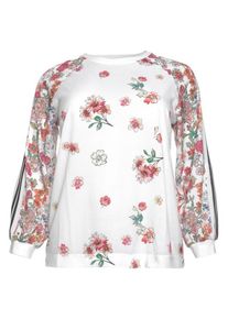 AJC, Damen Shirtbluse, Grün / Hellpink / Schwarz / Weiß