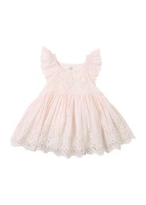 GAP, Mädchen Kleid 'EYELET', Pink