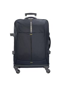 Samsonite, Damen 4Mation Spinner 4-Rollen Reisetasche 77 cm, Dunkelblau / Gelb