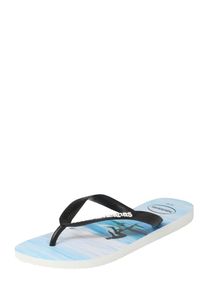 Havaianas, Herren Slipper 'Hype', Blau / Hellblau / Wei&szlig;