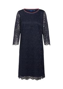 Tom Tailor, Damen Kleid, Navy / Rot / Weiß