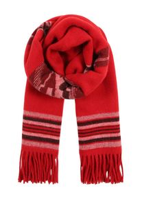 Polo Ralph Lauren, Damen Wollschal im Ethno-Look, Rot