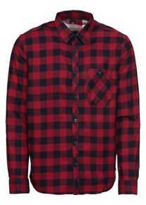 Tom Tailor, Herren Hemd, Rot / Schwarz
