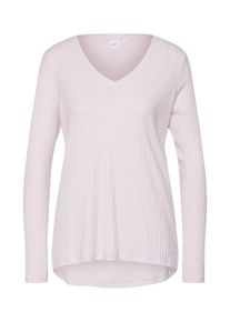 GAP, Damen Pullover 'LS PLUSH RIB VNK', Pastelllila