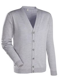 Jacques Britt, Strickjacke ' Slim Fit ', Grau