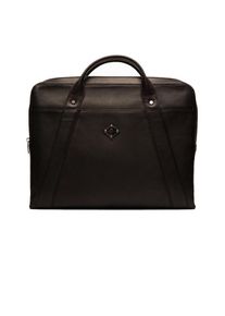 J. Lindeberg J.Lindeberg, Herren Ledermix-Tasche, Schwarz