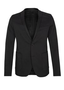 s.Oliver BLACK LABEL, Herren Napoli Slim: Twill-Sakko mit Fliege, Schwarz
