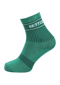 MP Denmark, Damen Socken 'Tarp', Smaragd / Wei&szlig;