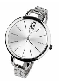 Heine, Damen Armbanduhr, Silber