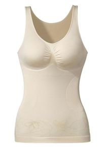 Lascana, Damen Shaping-Hemd, Beige / Champagner / Wei&szlig; / Naturwei&szlig;