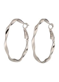 Blond Accessories, Damen Ohrringe 'Scarlet', Silber