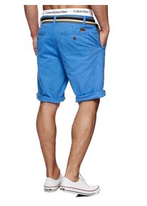 INDICODE JEANS, Herren Shorts ' Cuba ', Himmelblau