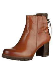 Marco Tozzi, Damen Stiefelette, Kastanienbraun / Cognac