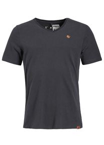 Khujo, Herren T-Shirt 'STUNT', Schwarz