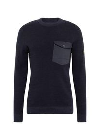 Jack & Jones JACK & JONES, Herren - Pullover & Strickjacken 'JCOCRAFT KNIT CREW NECK', Dunkelblau