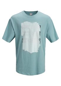 Jack & Jones JACK & JONES, Herren Oversize T-Shirt, Hellblau
