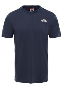 The North Face, Herren T-Shirt 'Red Box', Blau / Dunkelblau / Wei&szlig;