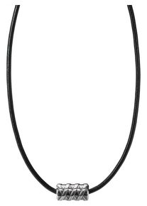 CAI Caï, Herren Kette, Schwarz / Silber