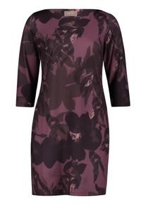 Cartoon, Damen Kleid, Aubergine / Eosin