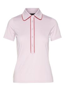 J. Lindeberg J.Lindeberg, Damen Poloshirt 'W Flor', Hellpink / Rot