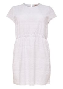 Only Carmakoma, Damen Kleid 'Curvy', Weiß