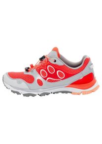 Jack Wolfskin, Damen Trailrunningschuh 'TRAIL EXCITE LOW W', Hellgrau / Koralle