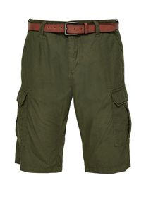 s.Oliver RED LABEL, Herren Shorts, Dunkelgrün