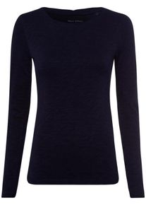 Marc O'Polo Marc O'Polo, Damen Longsleeve Shirt, Kobaltblau
