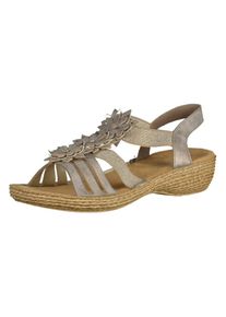 Rieker, Damen Sandalen, Grau