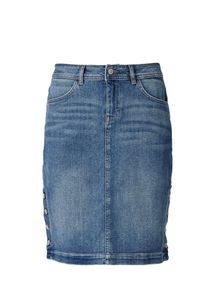 s.Oliver RED LABEL, Damen Rock, Blue Denim