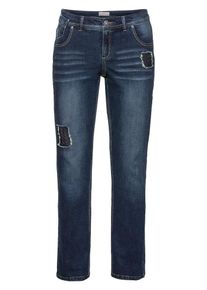 sheego Denim, Damen Gerade Jeans, Blue Denim