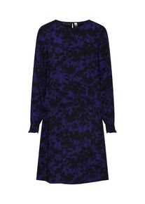 Q/S Designed By, Damen Kleid, Lila / Schwarz