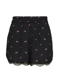 Pieces, Damen Shorts, Mischfarben / Schwarz