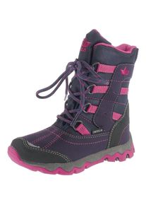 Lico, Winterstiefel '&Ouml;REBRO', Anthrazit / Dunkellila / Pink