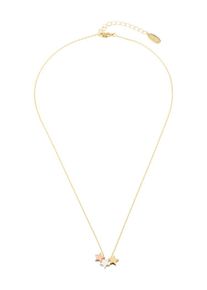 Orelia, Damen Kette 'Three little stars', Gold