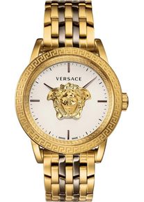 Versace, Herren Uhr 'Palazzo Empire, VERD00418', Gold / Wei&szlig;
