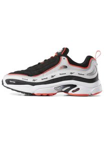 Reebok CLASSIC, Herren Sneaker 'Daytona DMX Vector', Hellgrau / Neonrot / Schwarz / Wei&szlig;